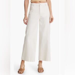 Paige Harper High Waist Ankle Wide Leg Jeans size 28